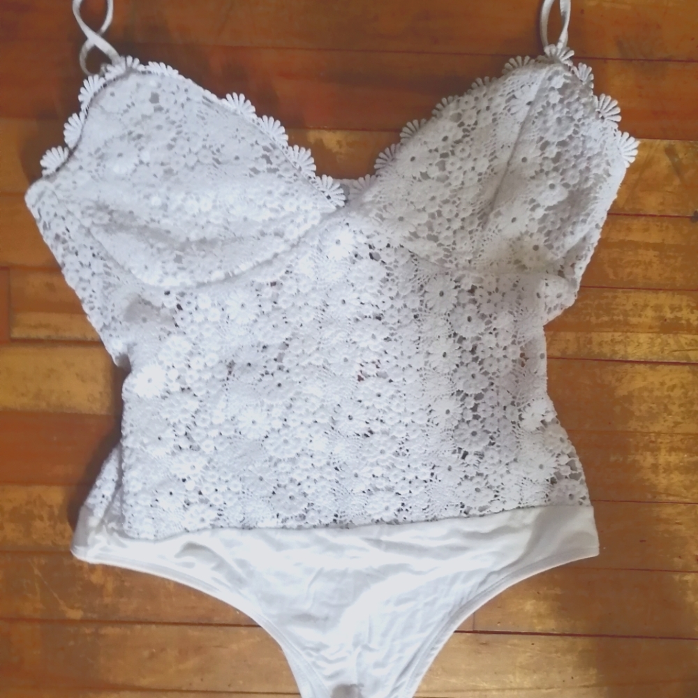 Crochet bodysuit